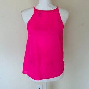 Pink sheer top